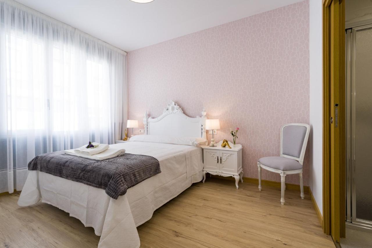Pension Ferradura Melide Bagian luar foto