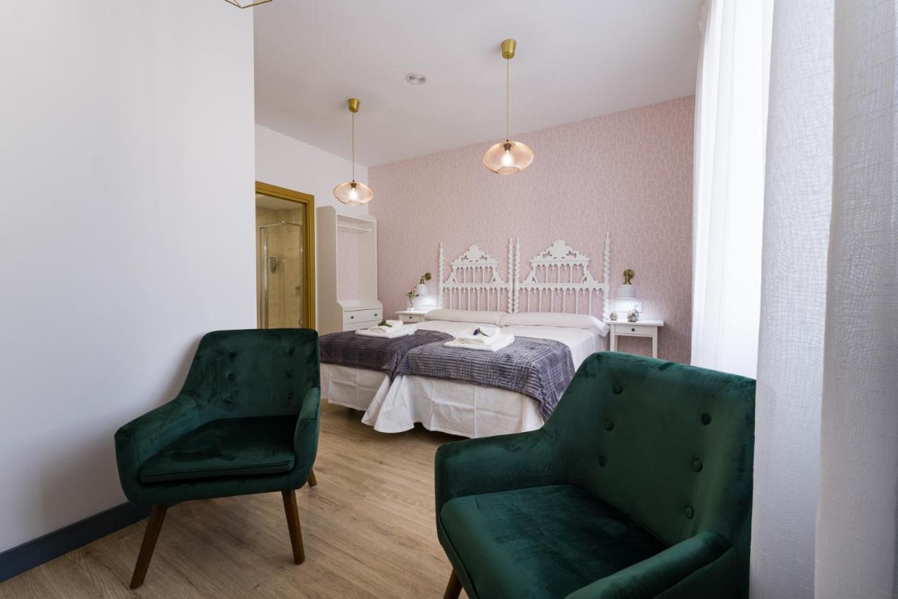 Pension Ferradura Melide Bagian luar foto