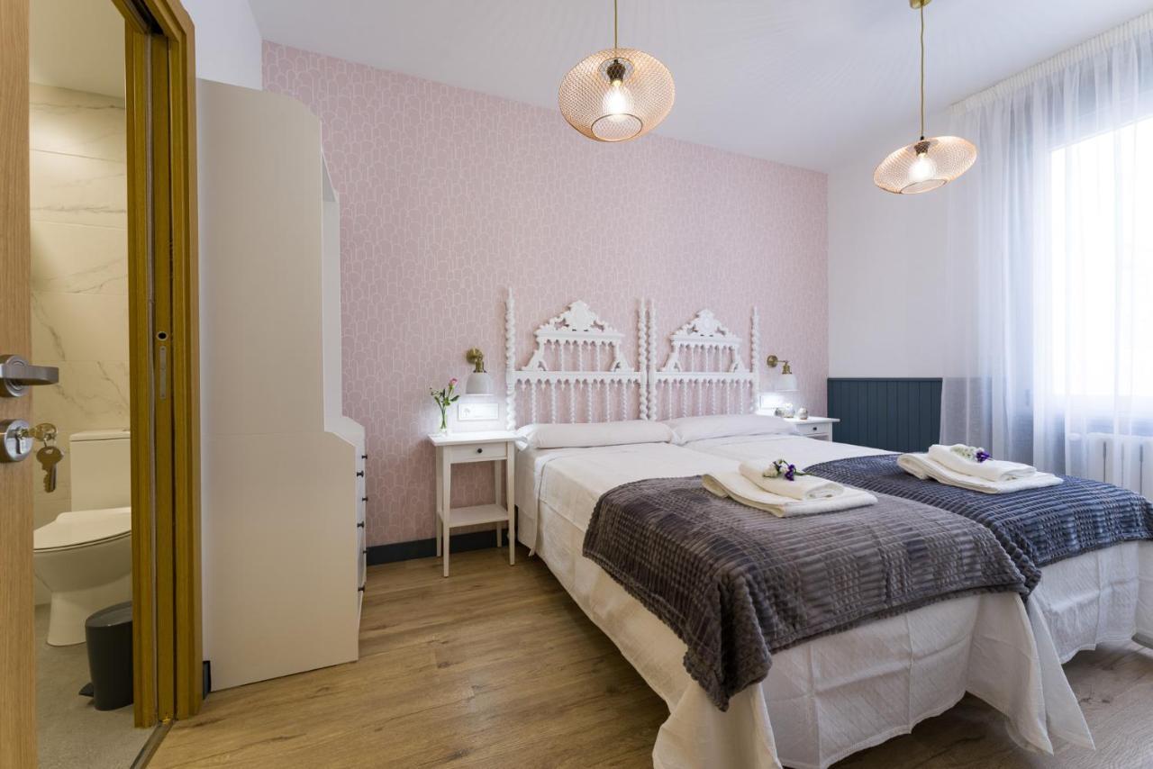 Pension Ferradura Melide Bagian luar foto