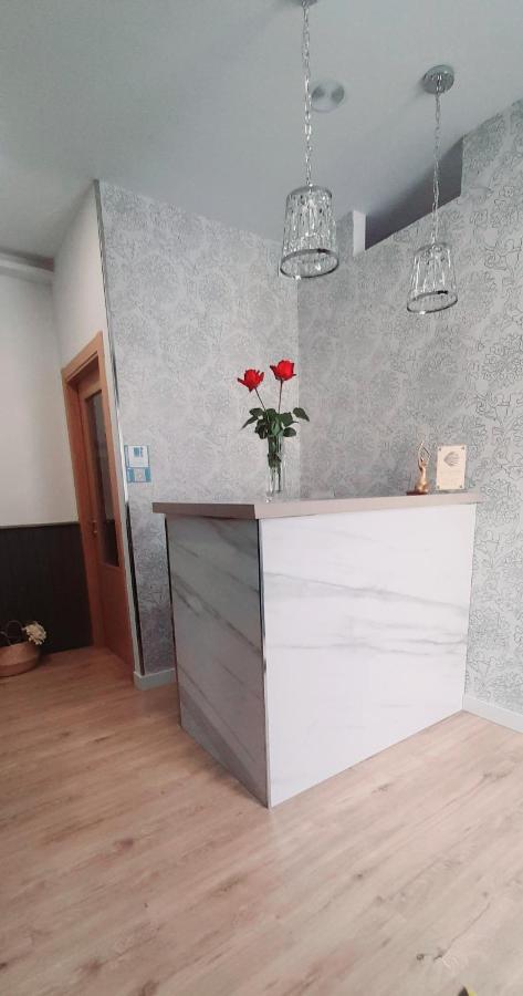 Pension Ferradura Melide Bagian luar foto